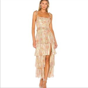 Lovers and friends santorini dress